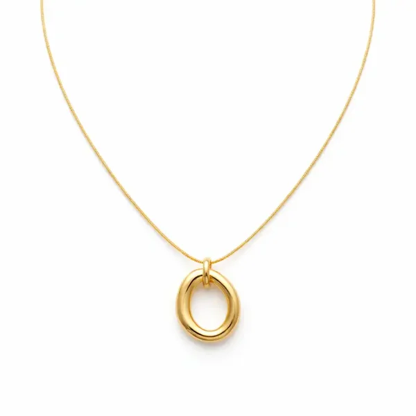 Stainless Steel - Oval Ketting