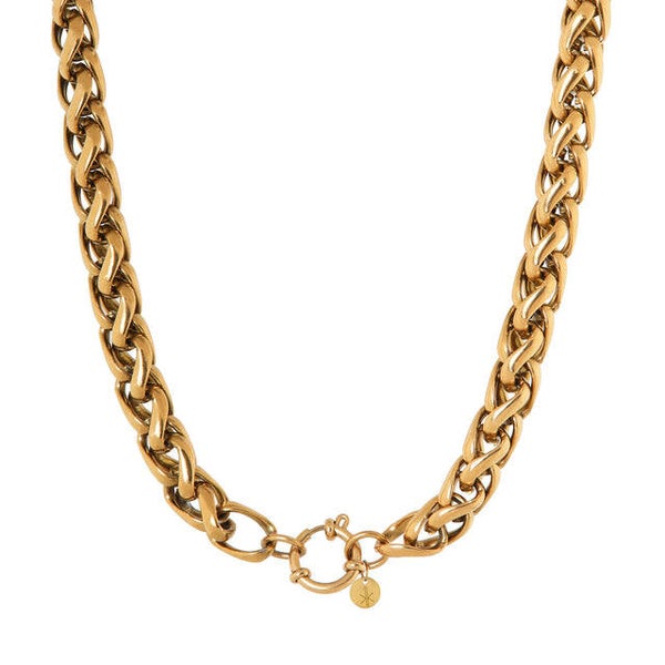 Label Kiki - Cobra maxi Necklace gold
