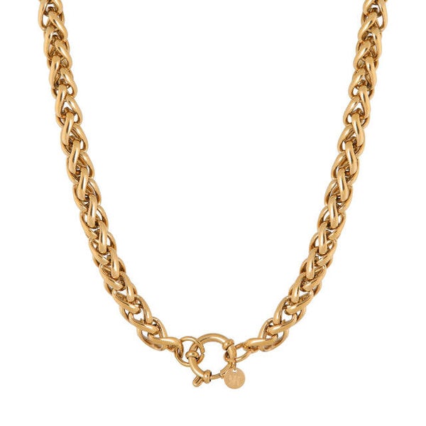 Label Kiki - Cobra maxi Necklace gold