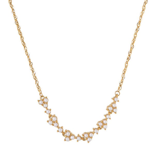 Label Kiki - Classy Pearl Necklace gold