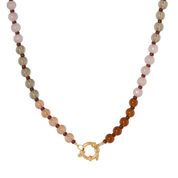 Label Kiki - Truffle punch Necklace gold