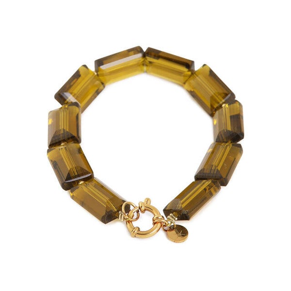 Label Kiki - Shiny Olive Bracelet gold