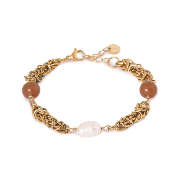 Label Kiki - Amber gold Bracelet