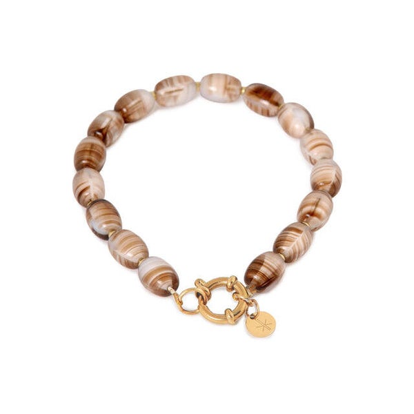 Label Kiki - Dark Cookie Bracelet gold