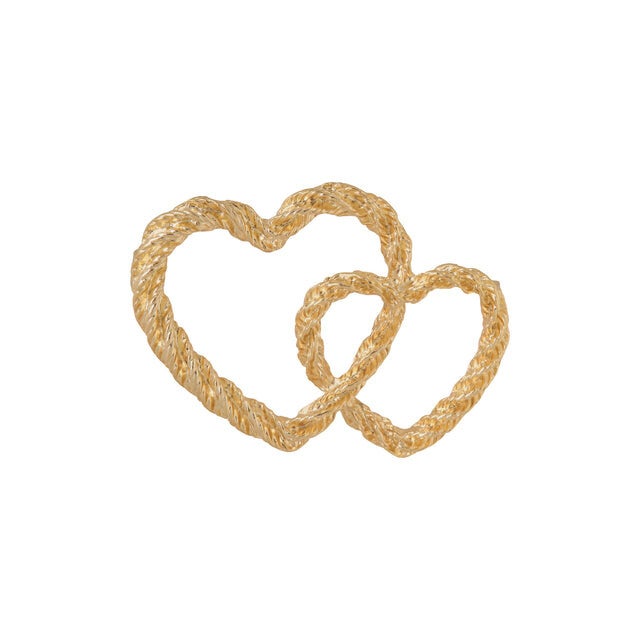 Label Kiki - Broche double Heart