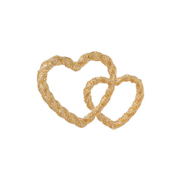 Label Kiki - Broche double Heart