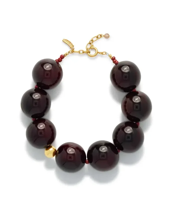 Le Veer - Nova Bracelet Burgundy