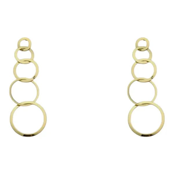 Open Circle oorbellen