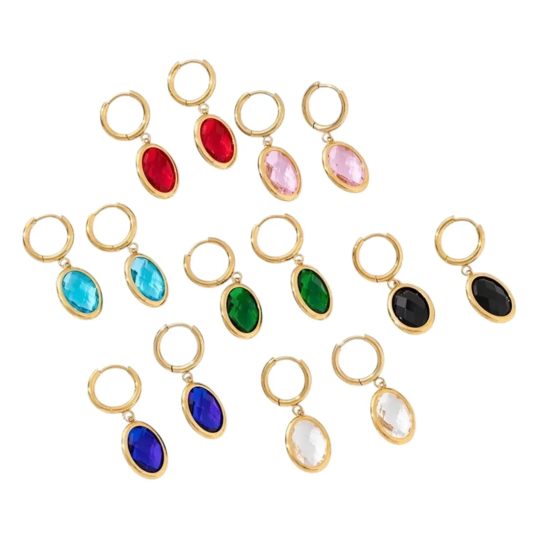 Oorbellen Rosefield in 7 kleurtjes