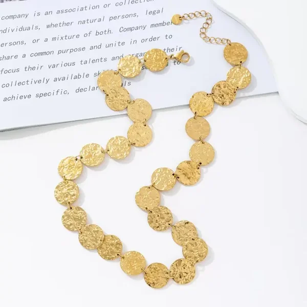 Statement spikey ketting