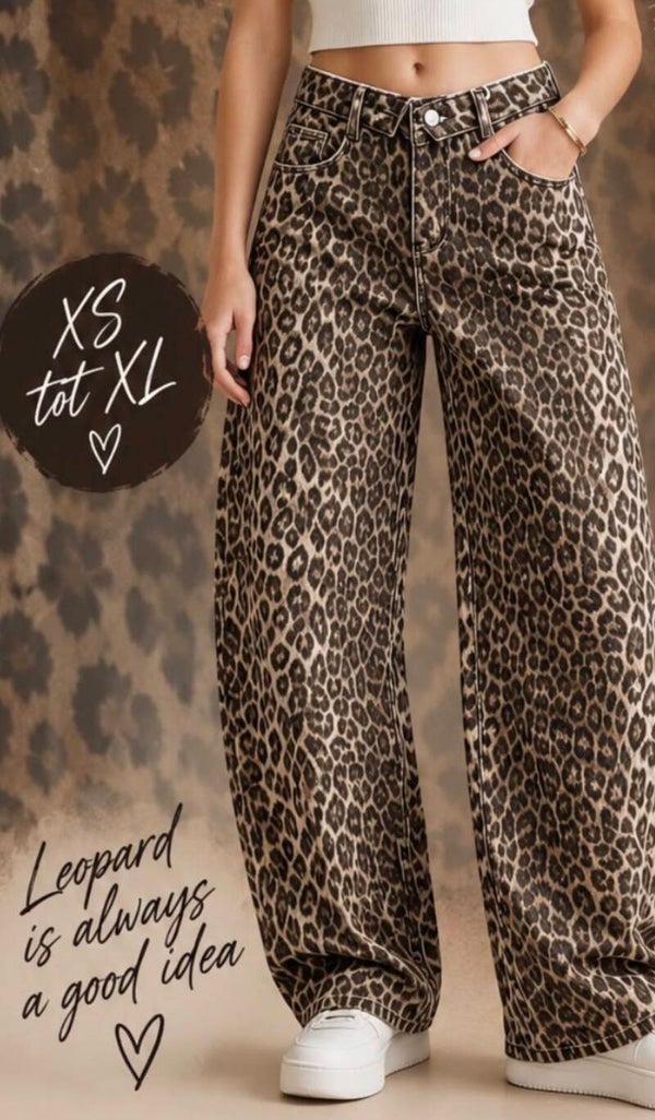 Leopard Balloon broek