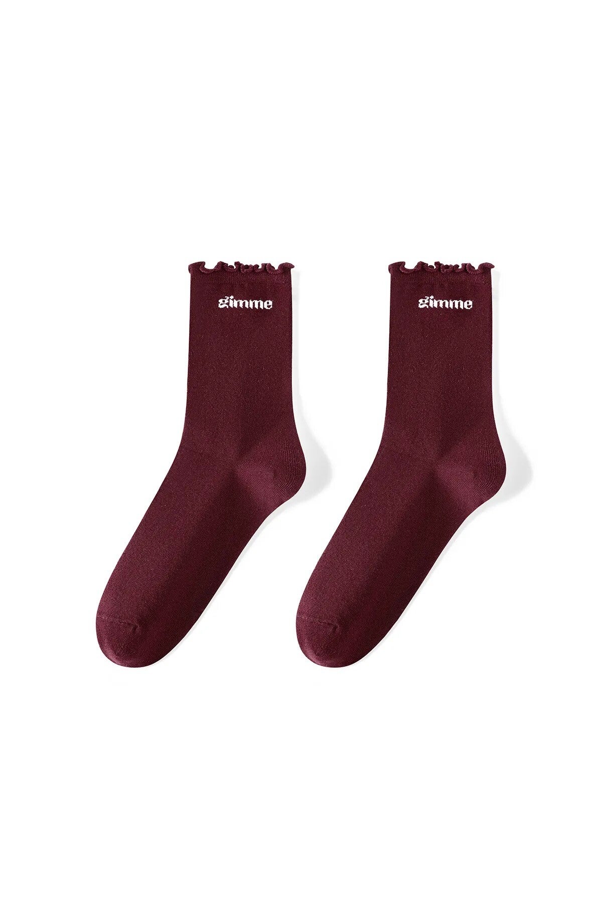 Modische sok rood