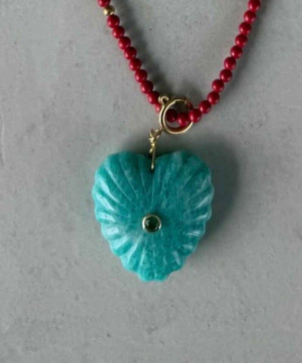 Le Veer - Turquoise Heart Bedel