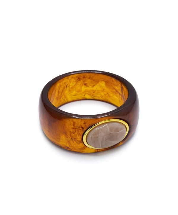 Le Veer - Brown Stone Bangle