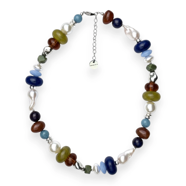 Studio Frenchie - Necklace Playfull Blue