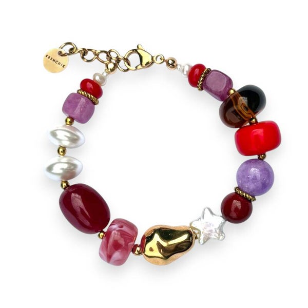 Studio Frenchie - Bracelet Playful red
