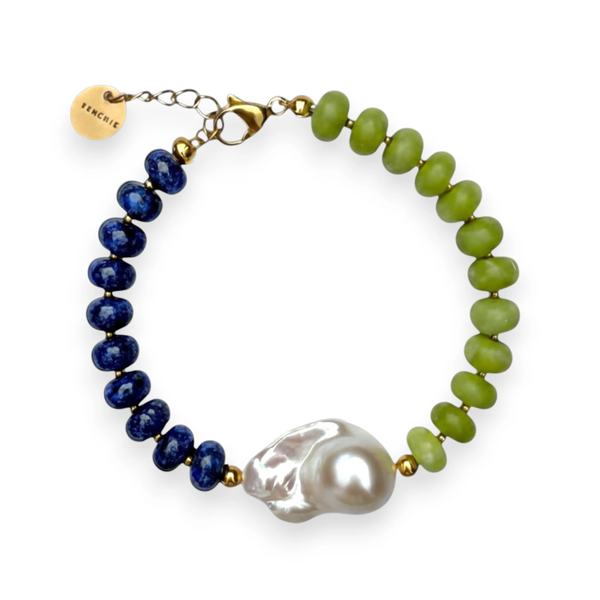 Studio Frenchie - Bracelet Blocked Pearl