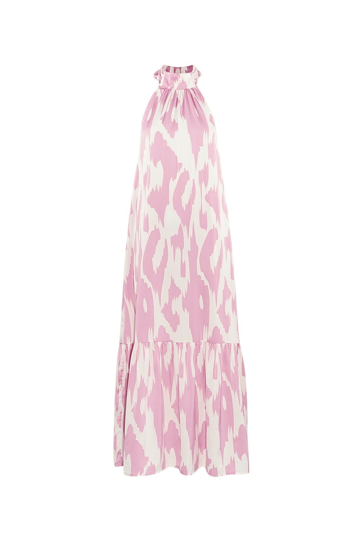 Koningsdag deal - maxi Halterjurk rose
