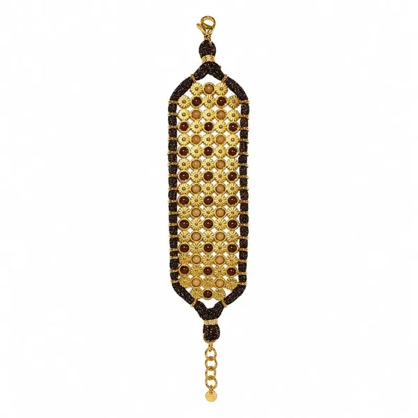 Boho statement Armband Bruin