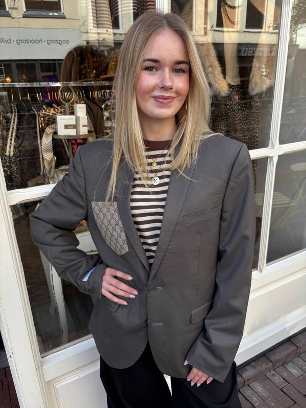Blazer Ateljé - gepersonaliseerde Blazer grijs