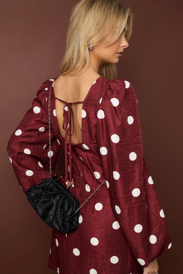 Cross body partytasje zwart