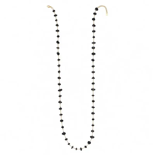Onyx Beads ketting lank