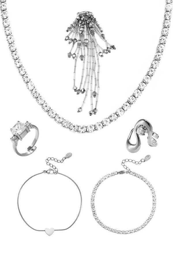 Adventskalender zilver zirkonia