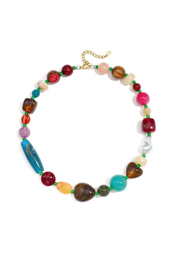 Acryl Kralenketting multicolour