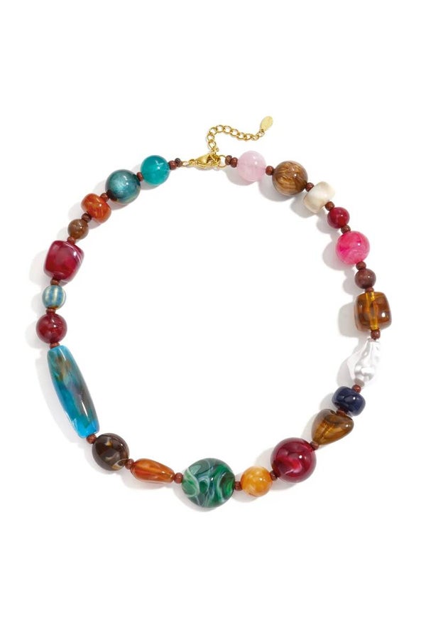 Acryl Kralenketting multicolour