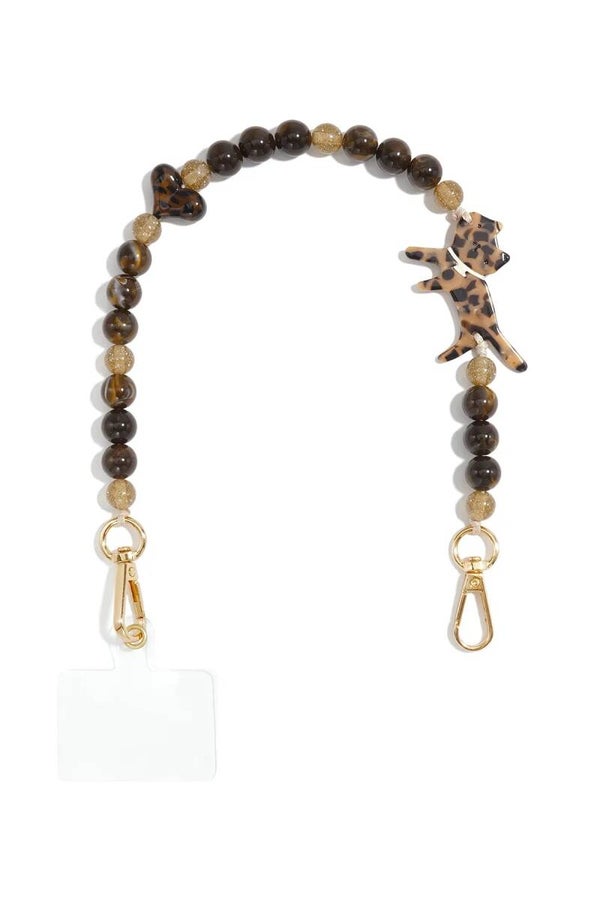 Telefoonketting met dierenmotief