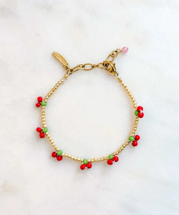 Le Veer - Little Cherry Mini bracelet