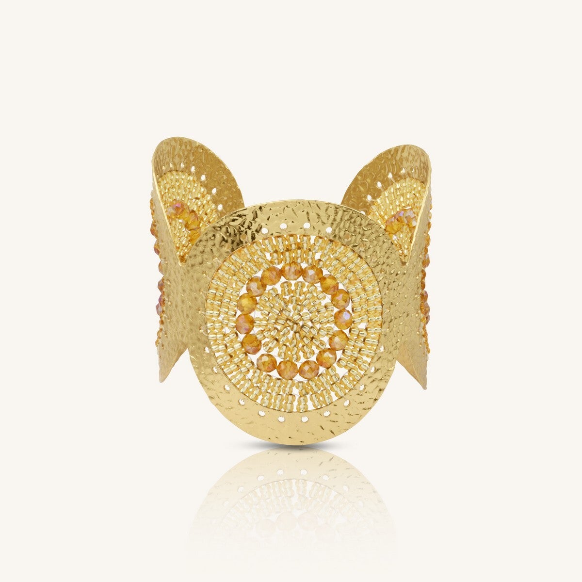 Santibé byoux - Fuego Cuff - Dore