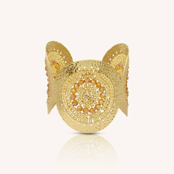 Santibé byoux - Fuego Cuff - Dore