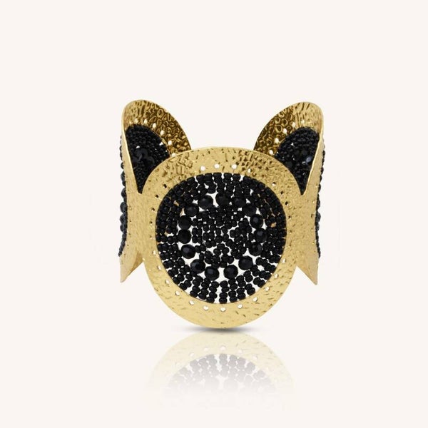 Santibé byoux - Fuego Cuff - Noir