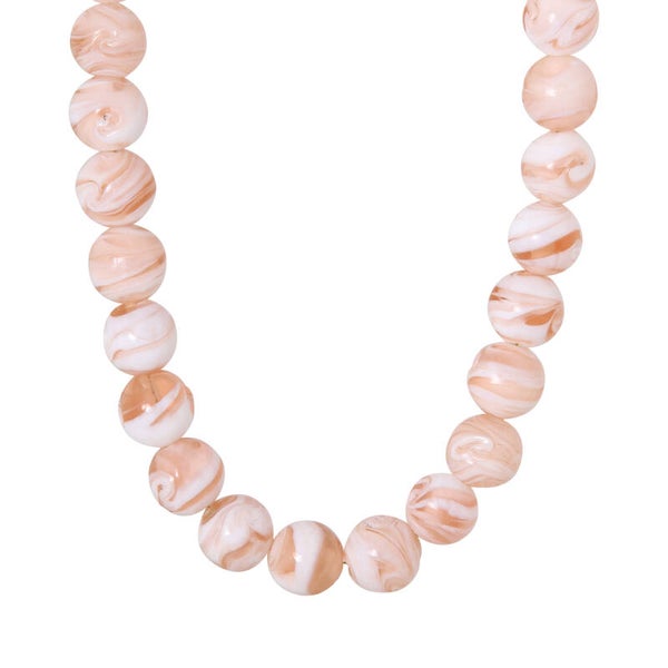 Label Kiki - Necklace marble rose