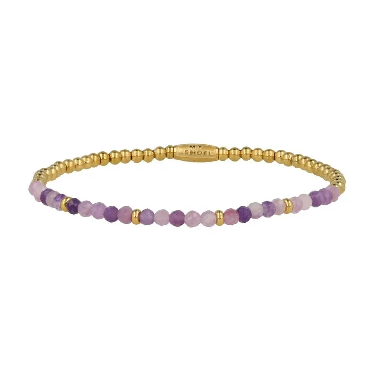 My Bendel - Bracelet Lilac Quartz Gemstone