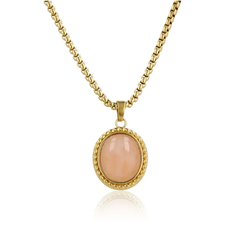 My Bendel - Necklace Pink Moonstone