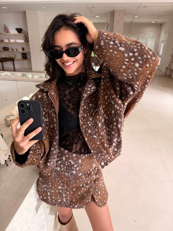 Jas Bambi bruin