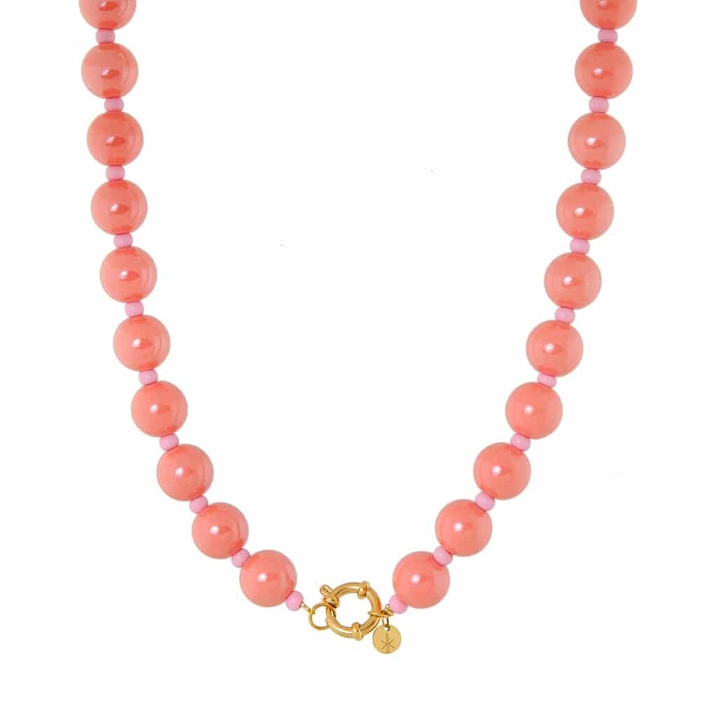 Label Kiki - Sunset squeeze necklace gold