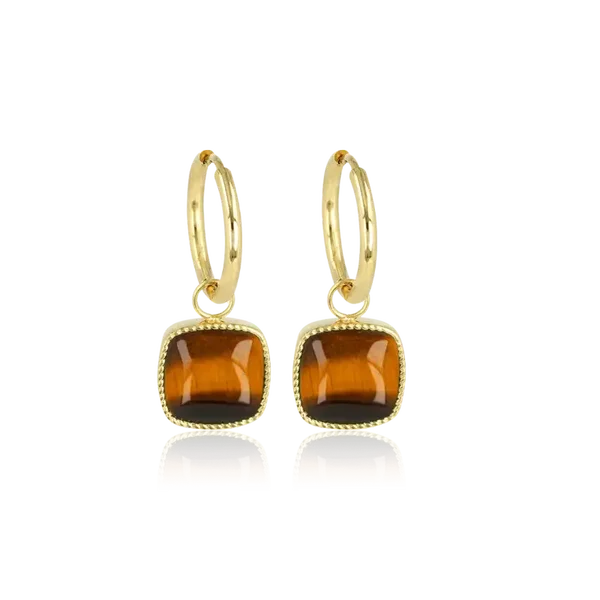 My Bendel - Earring Tiger Eye