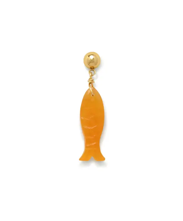 Le Veer - Pesca Earring Orange