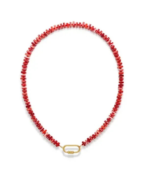 Le Veer - Riviera Red Necklace