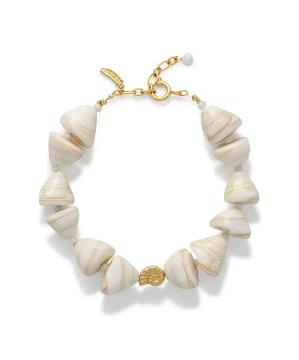 Le Veer Hoogzomer 2026 - Salty Shell Armband