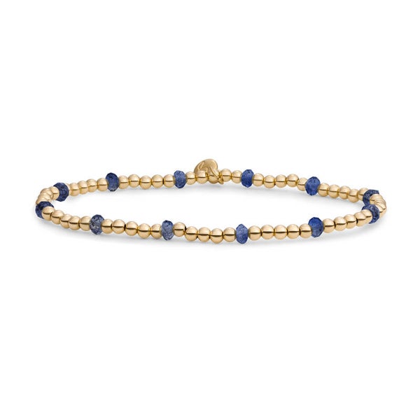 Bracelet | Reverse Roundel | Sodalite | Gold of Silver