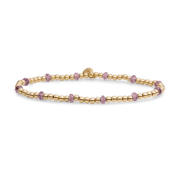 Bracelet | Reverse Roundel | Smokey Quartz | Gold of Silver