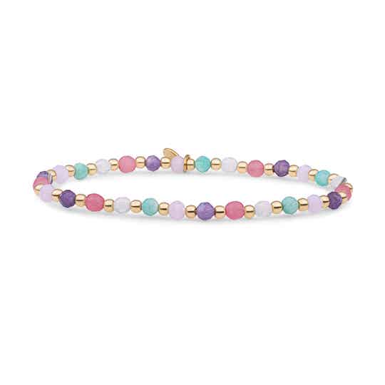 Bracelet | Multi Gem Interstellar - Gold of silver