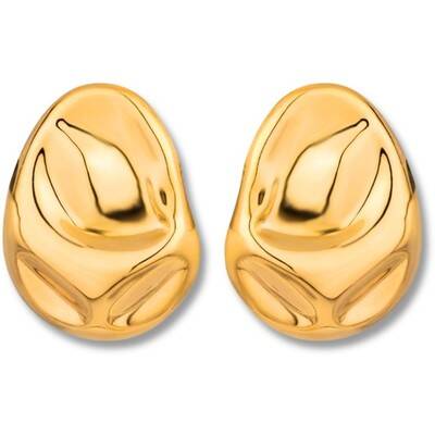 Bonnie studios - Earring Broken Round Gold