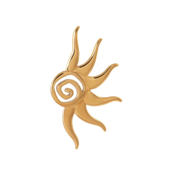 Label Kiki - Earring sunflare gold