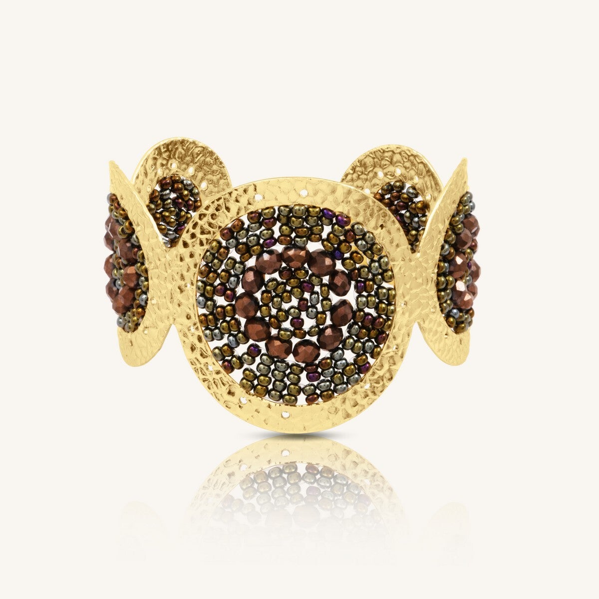 Santibe byoux - Cuff Noisette