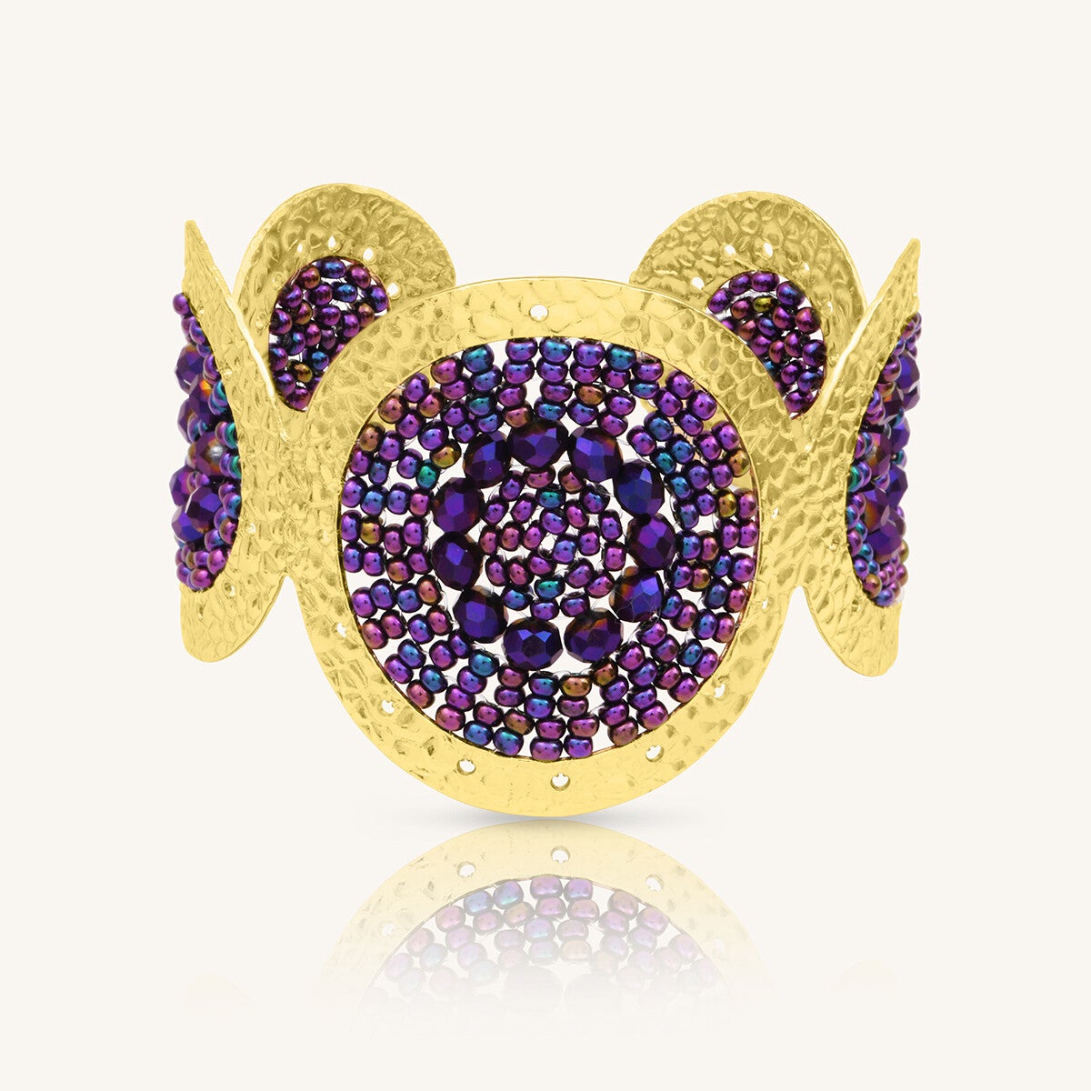 Santibe byoux - Cuff Violet Nuit